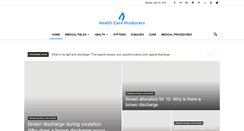Desktop Screenshot of healthcareproducers.com